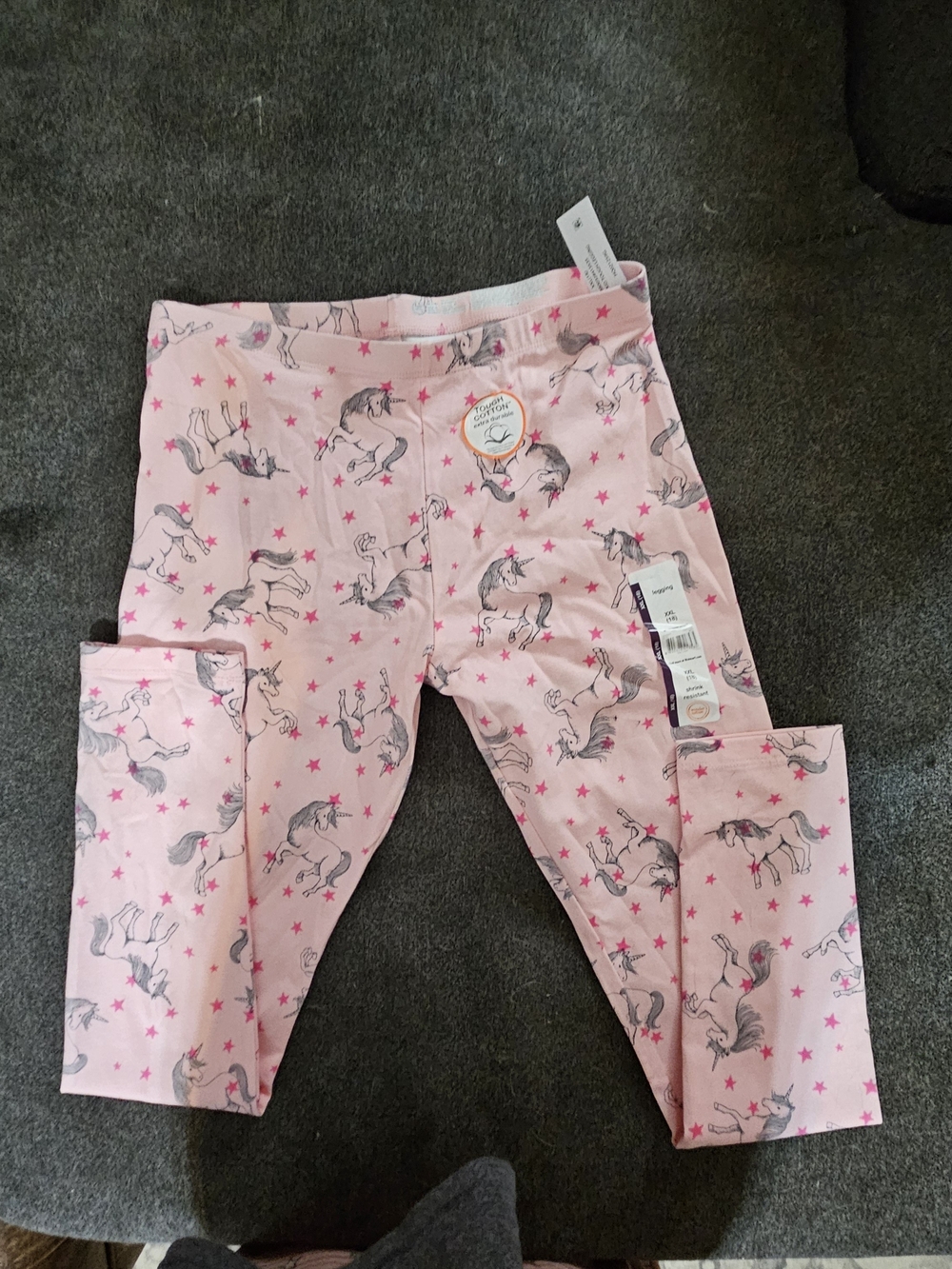wonder nation Pink Unicorn Star Leggings